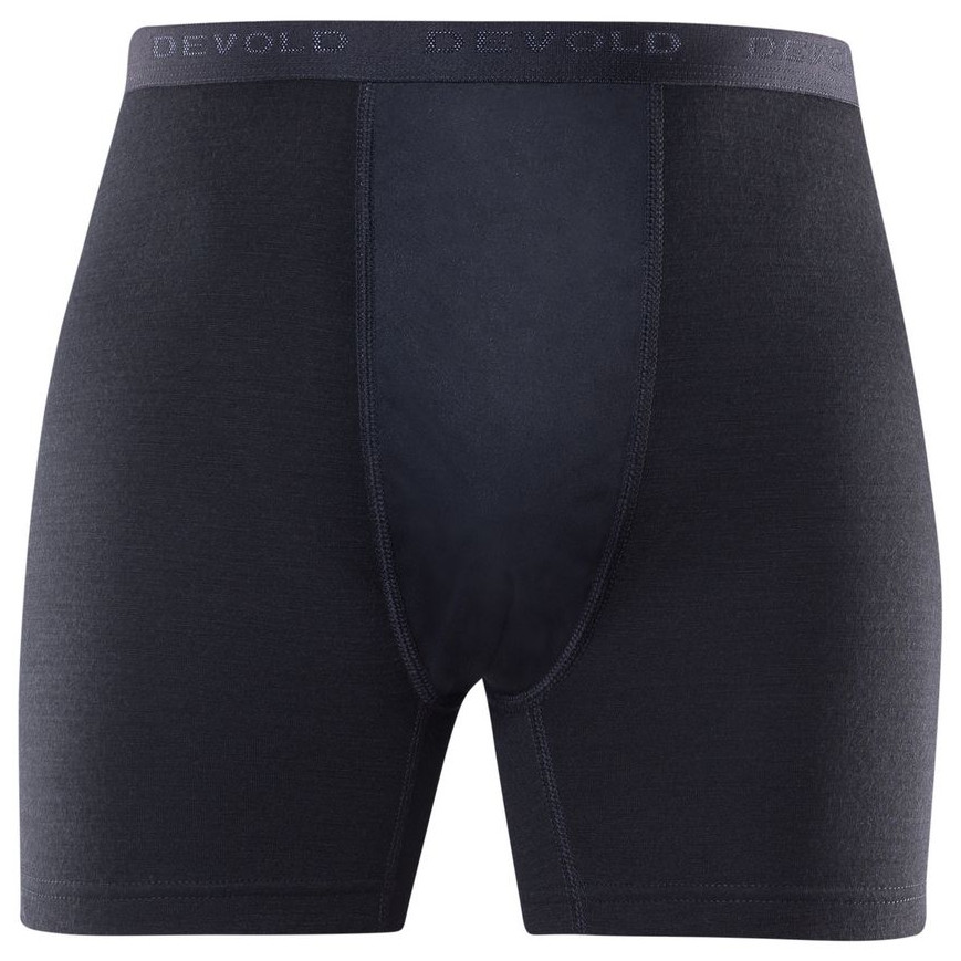 Męskie bokserki Devold Duo Active Man Boxer Windstopp Rozmiar: XL / Kolor: czarny