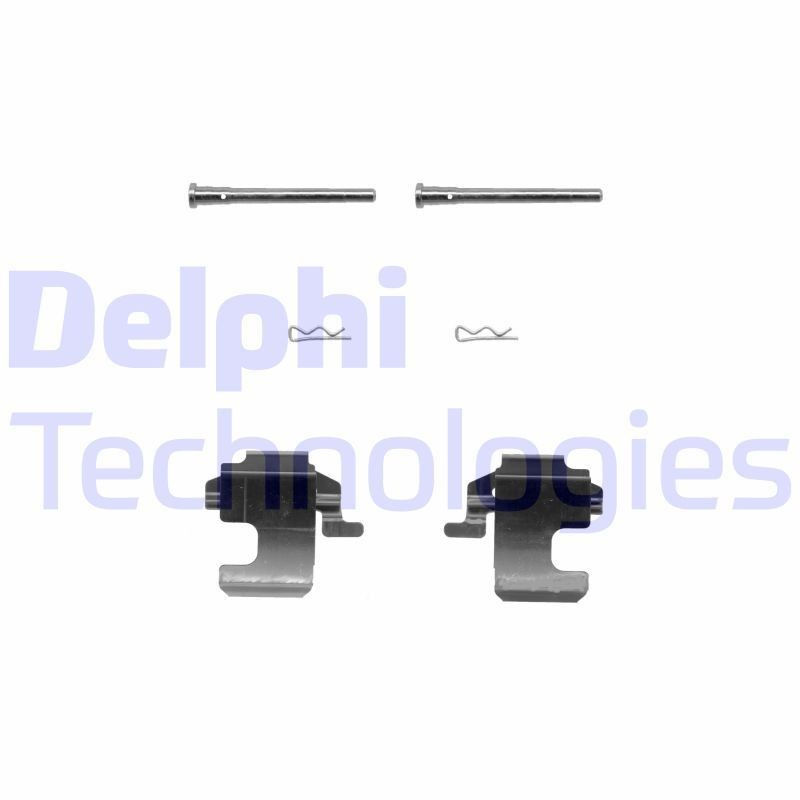 DELPHI Zestaw akcesoriów, klocki hamulcowe LX0270