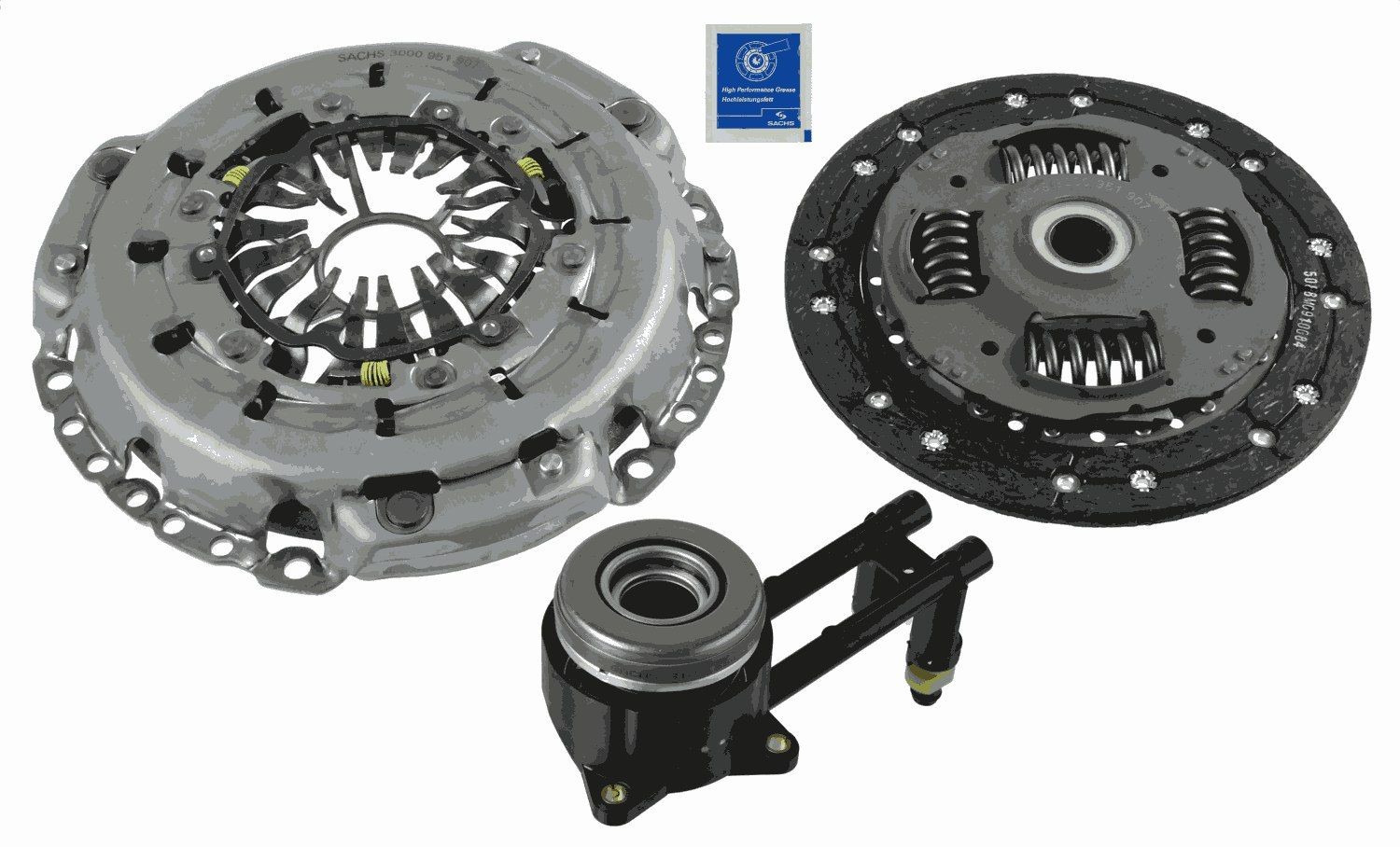 SACHS ZESTAW SPRZĘGŁA  3000990225