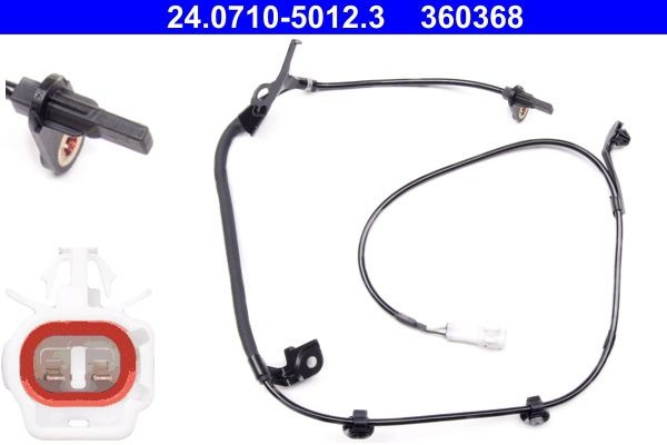 ATE CZUJNIK ABS 24.0710-5012.3 TOYOTA YARIS 1.2 13 24.0710-5012.3