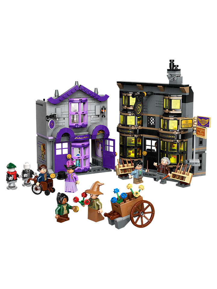 LEGO LEGOÂ® Harry Potterâ„¢: Szaty Ollivandersâ„¢ i Madam Malkin - 8+