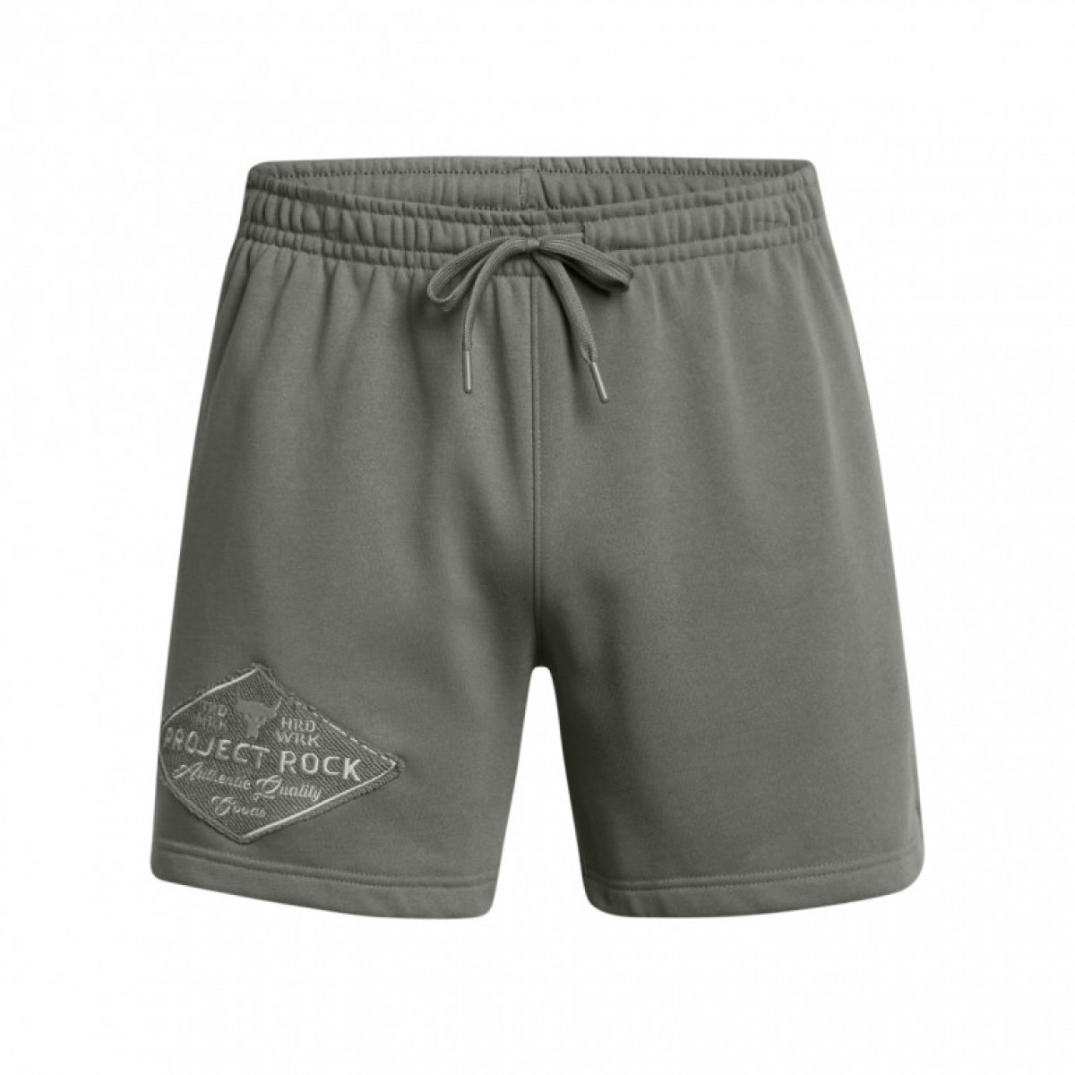 Męskie spodenki treningowe Under Armour Project Rock Heavyweight Tools Of The Trade Shorts - zielone - UNDER ARMOUR