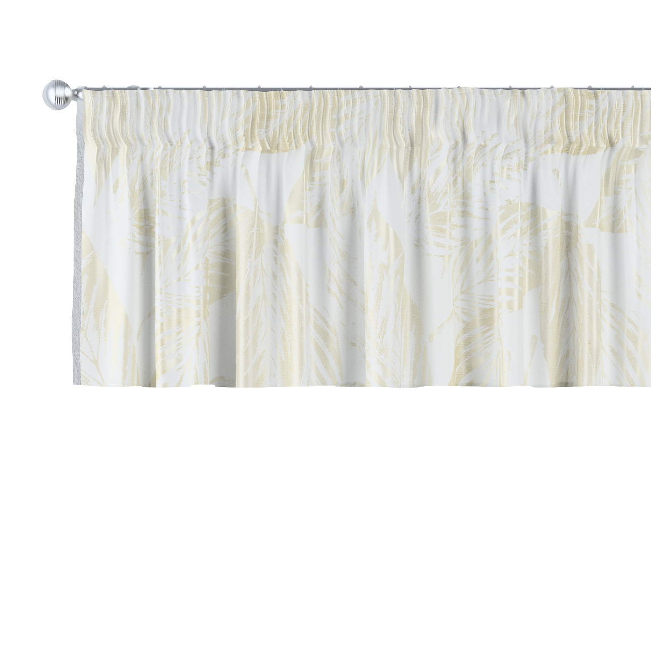 Lambrekin na taśmie marszczącej