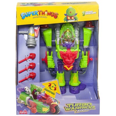 SUPERTHINGS S - Playset 1x6 Turbo Warrior Speed