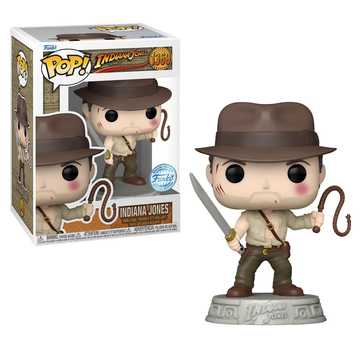 Funko Pop! - Indiana Jones In Action #1369