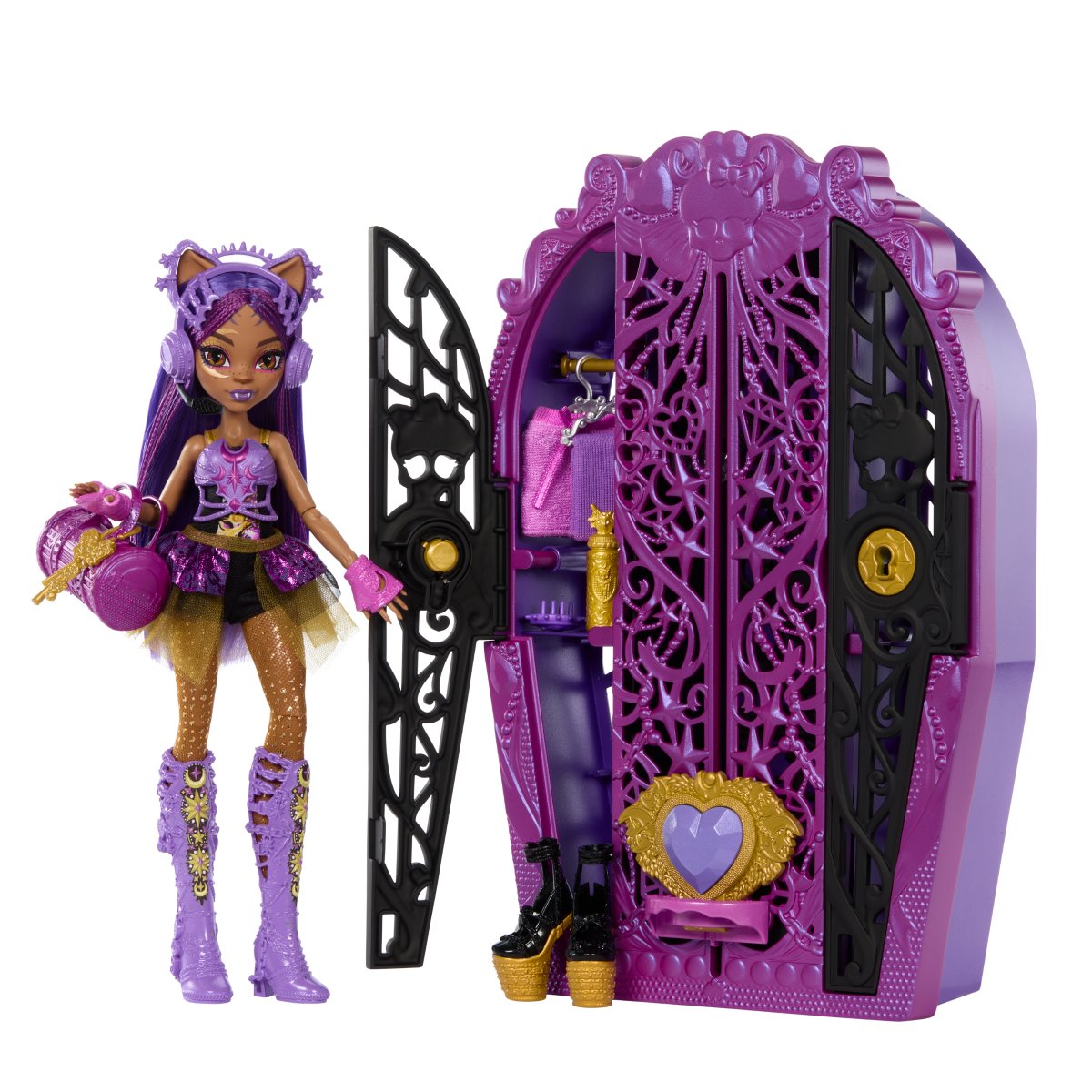 Monster High Straszysekrety Clawdeen Wolf Seria 4 Potworne zagadki