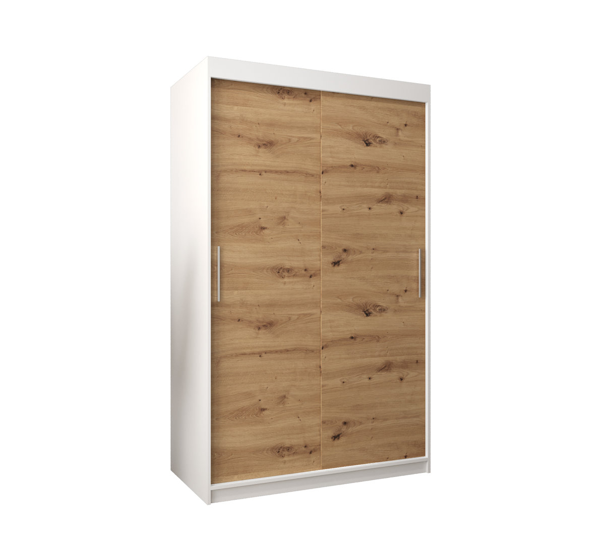 Szafa przesuwna Garderoba TOKYO 120 gł. 62 biały/artisan