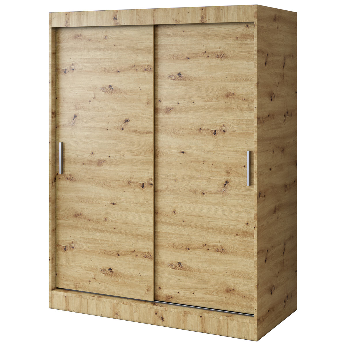 Szafa przesuwna 150x200 Gold , Dąb Artisan