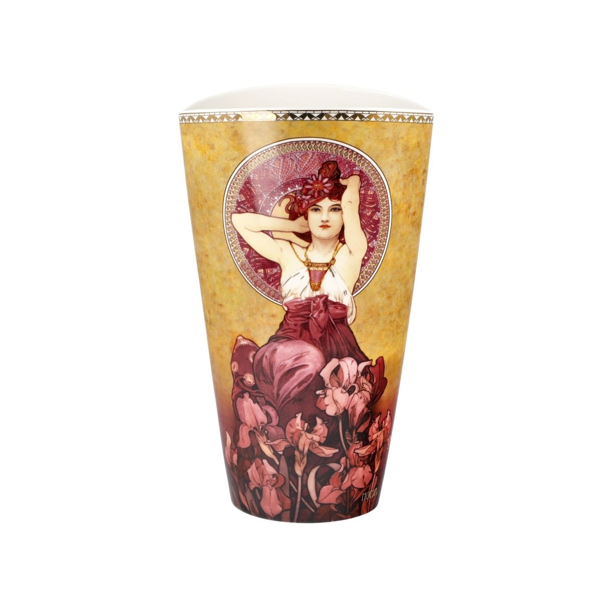 Wazon Ametyst 24 cm - Alfons Mucha