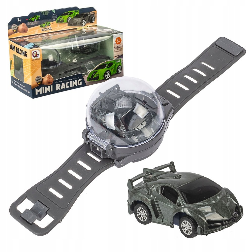 AUTO METALOWE NA RADIO MINI SPORTOWE W ZEGARKU Z ŁADOWARKĄ USB