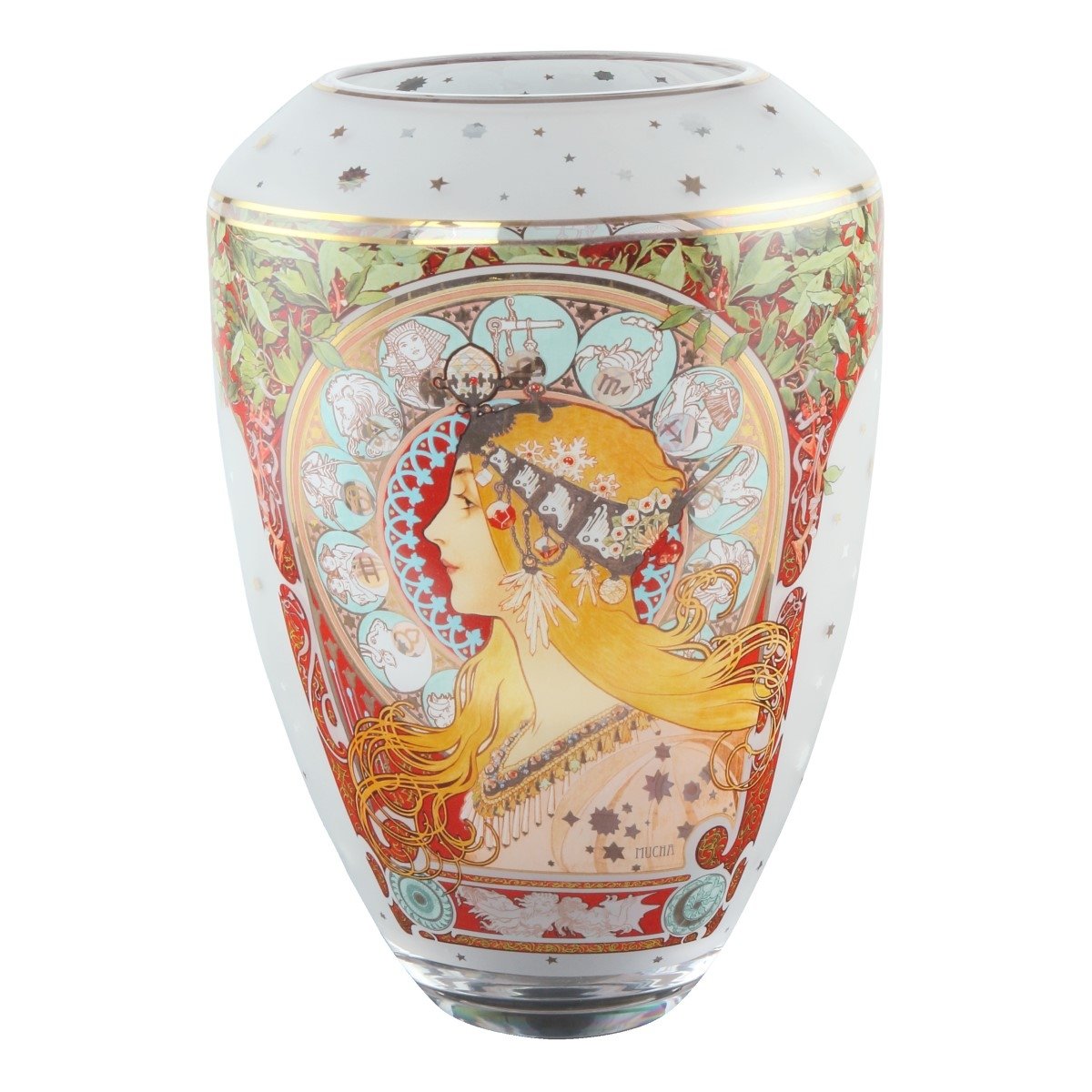 Wazon Zodiak 30 cm - Alfons Mucha