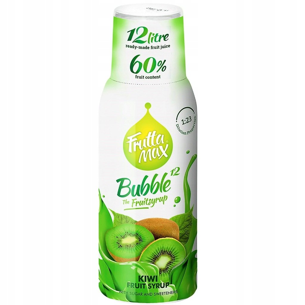 Syrop FruttaMax KIWI Koncentrat 500 ml na 12 litrów