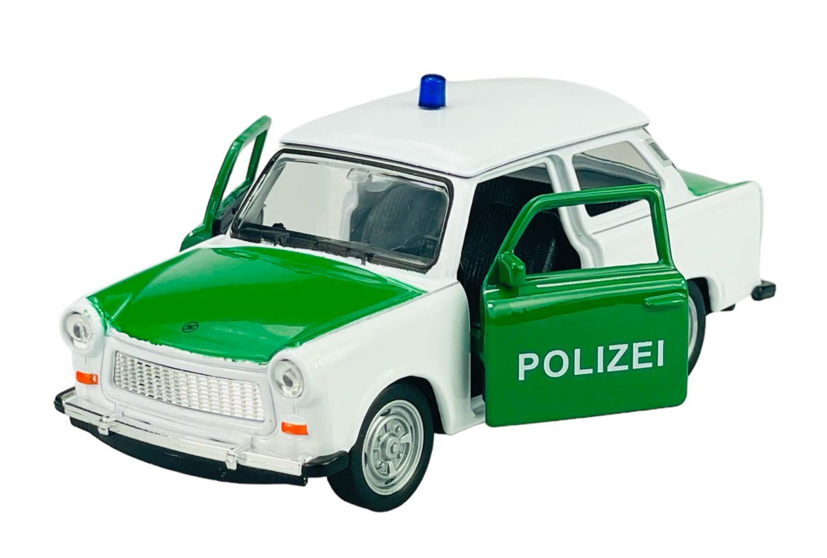 WELLY TRABANT 601 POLICJA 1:34 43654