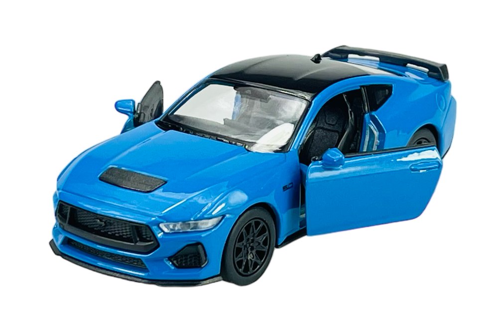 WELLY 2024 FORD MUSTANG GT NIEBIESKI 1:34 43836