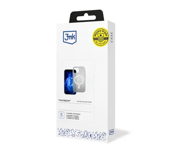 3mk Frosty Magcase do iPhone 13 Biały