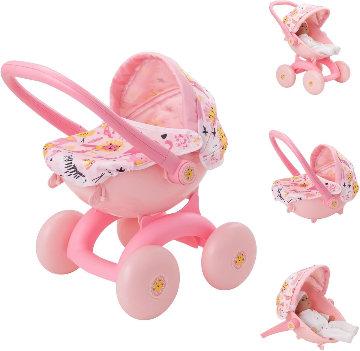 Mój Pierwszy Wózek Baby Boo 4w1