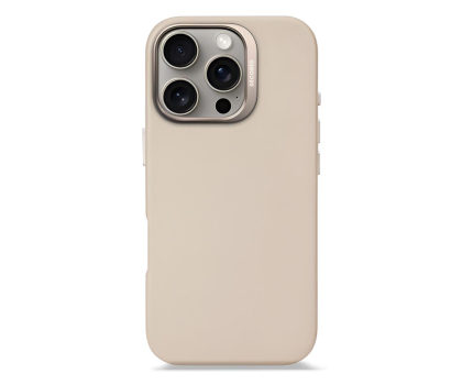Decoded Leather Backcover iPhone 16 Pro MagSafe clay