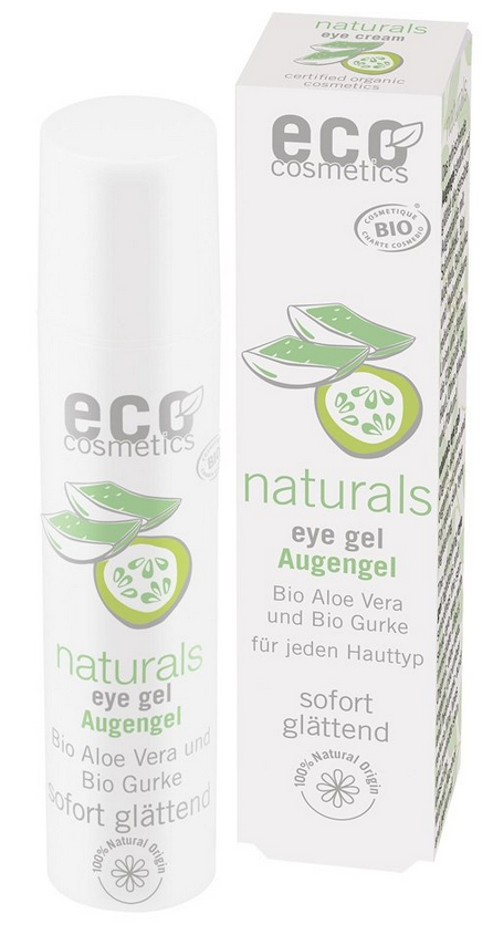 Naturals EYE GEL Żel pod oczy Aloes, ogórek 15 ml Eco Cosmetics
