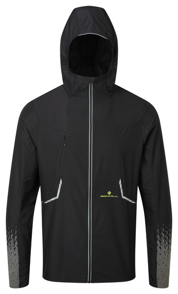 RONHILL Kurtka biegowa męska TECH REFLECT JACKET black/reflect