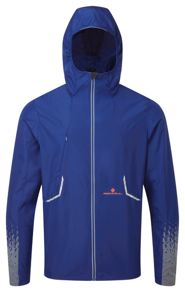 RONHILL Kurtka biegowa męska TECH REFLECT JACKET ocean/reflect