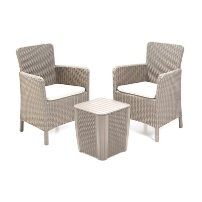 Zestaw mebli ogrodowych KETER Trenton Balcony Capuccino