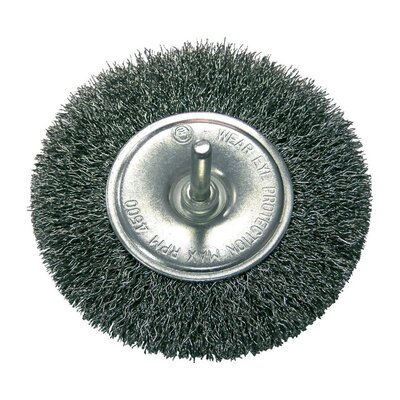 Proline Szczotka tarczowa z drutu falowanego z trzpieniem 100mm 32430 PX32430