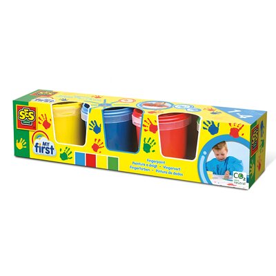Ses My First Farby do malowania palcami 4x150 ml