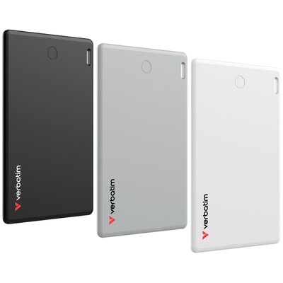 Lokalizator VERBATIM My Finder Card MYFCR-03BSW Czarny/Srebrny/Biały (3 szt.)