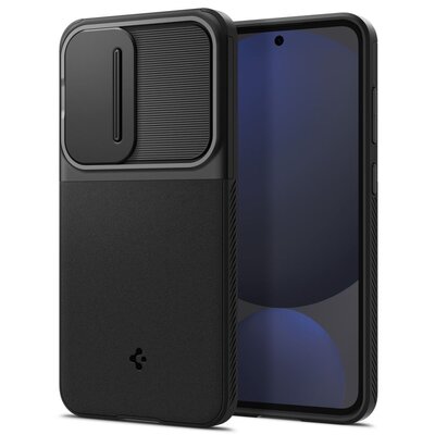 Etui SPIGEN Optik Armor do Samsung Galaxy S24 FE Czarny | Bezpłatny transport