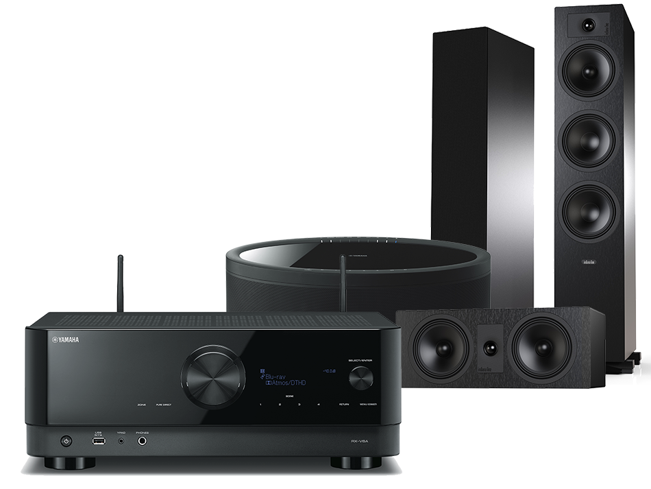 Yamaha RX-V6A + Tesi 6 + 7 + MusicCast 50