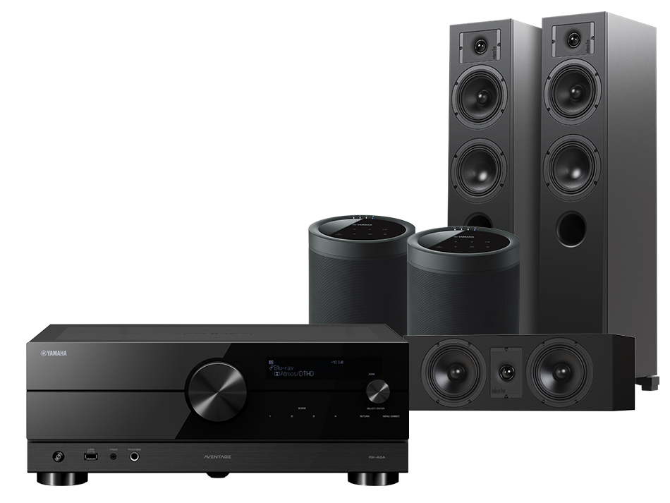 Yamaha RX-A2A + Diva 5 + 7 + 2 x MusicCast 20