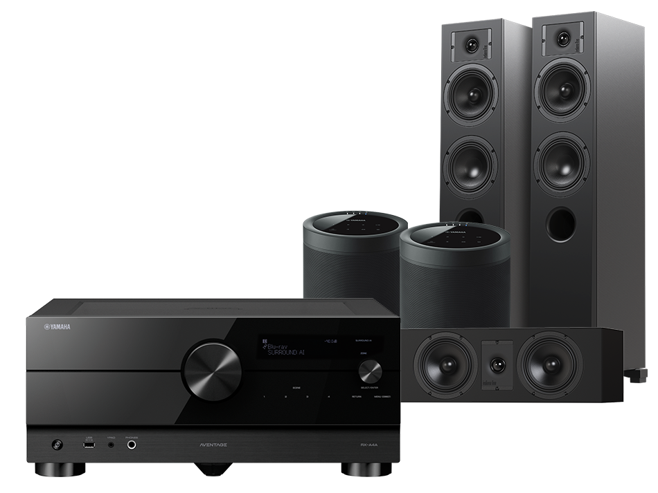 Yamaha RX-A4A + Diva 5 + 7 + 2 x MusicCast 20
