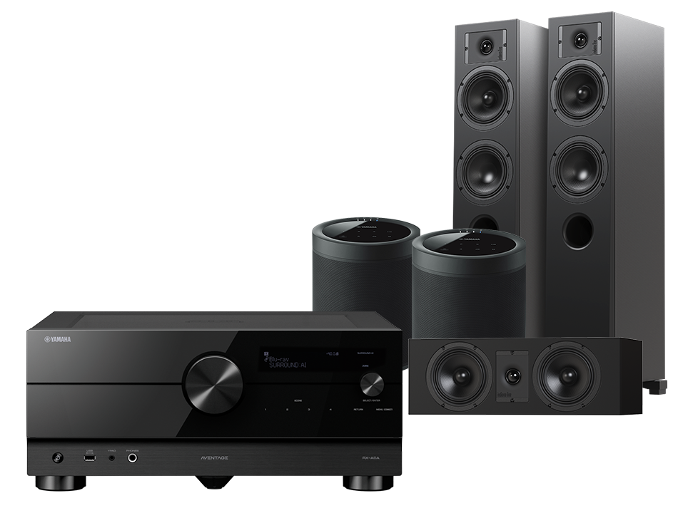 Yamaha RX-A6A + Diva 5 + 7 + 2 x MusicCast 20