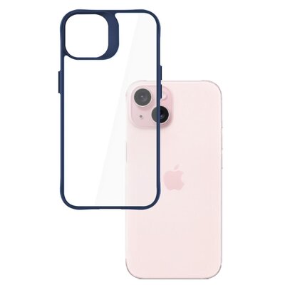 3MK Satin Armor Case+ iPhone 15 niebieski/blue