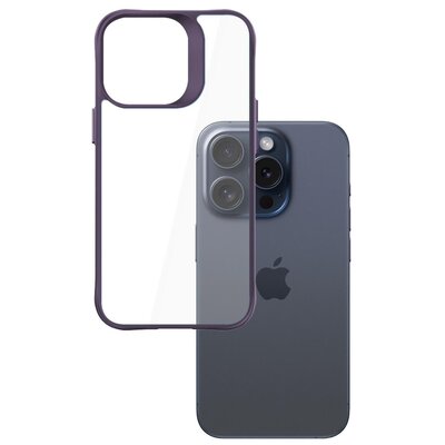 3MK Satin Armor Case+ iPhone 15 Pro fioletowy/purple