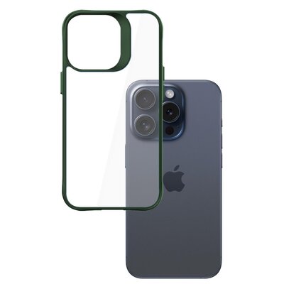 3MK Satin Armor Case+ iPhone 15 Pro zielony/green