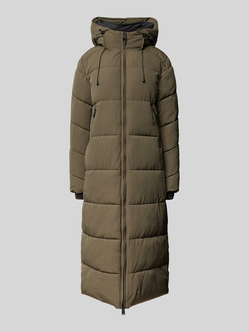 Płaszcz pikowany ze stójką