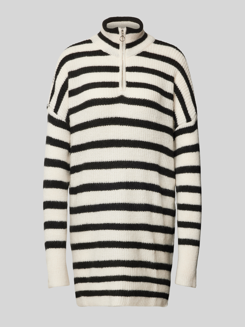 Sukienka z dzianiny ze stójką model ‘ALFRIDA’