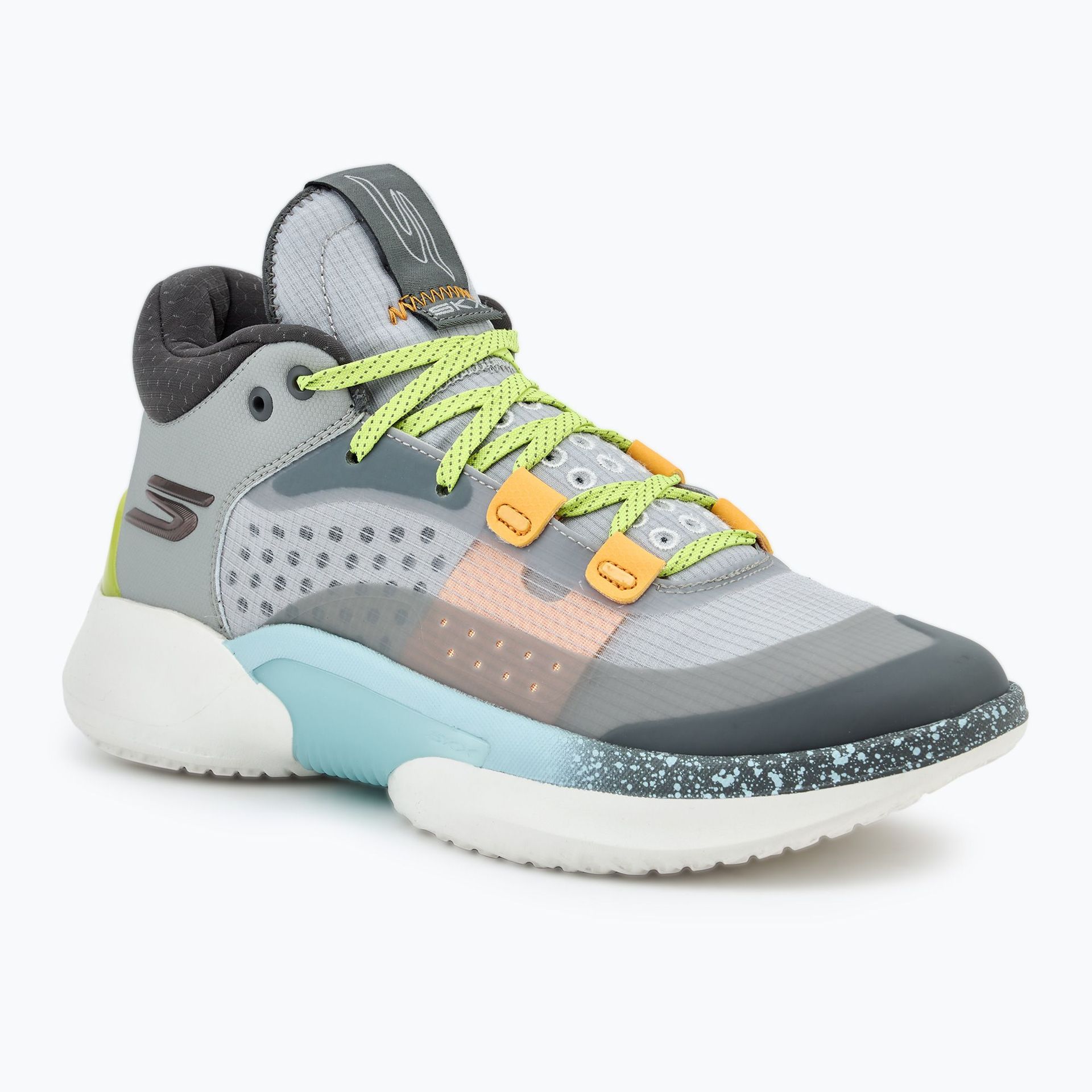Buty do koszykówki męskie SKECHERS SKX Resagrip gray/yellow WYSYŁKA W 24H 30 DNI NA ZWROT