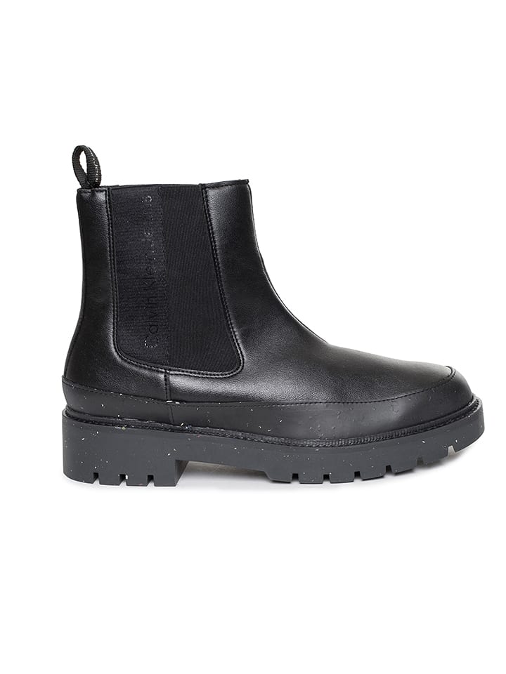 CALVIN KLEIN JEANS Botki w kolorze czarnym