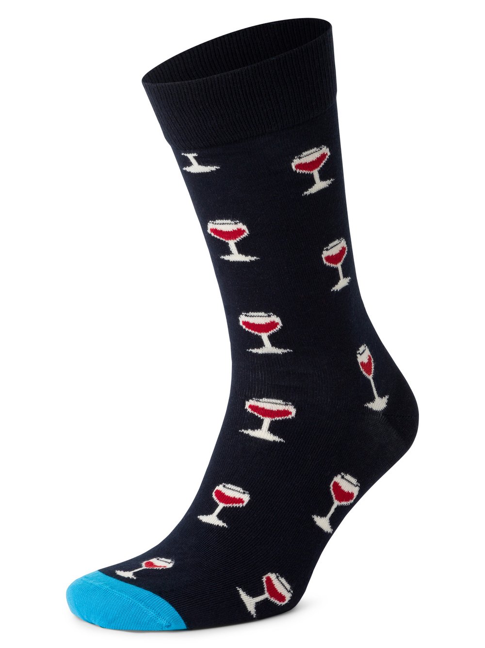Happy Socks Skarpety unisex Mężczyźni niebieski wzorzysty, 41-46