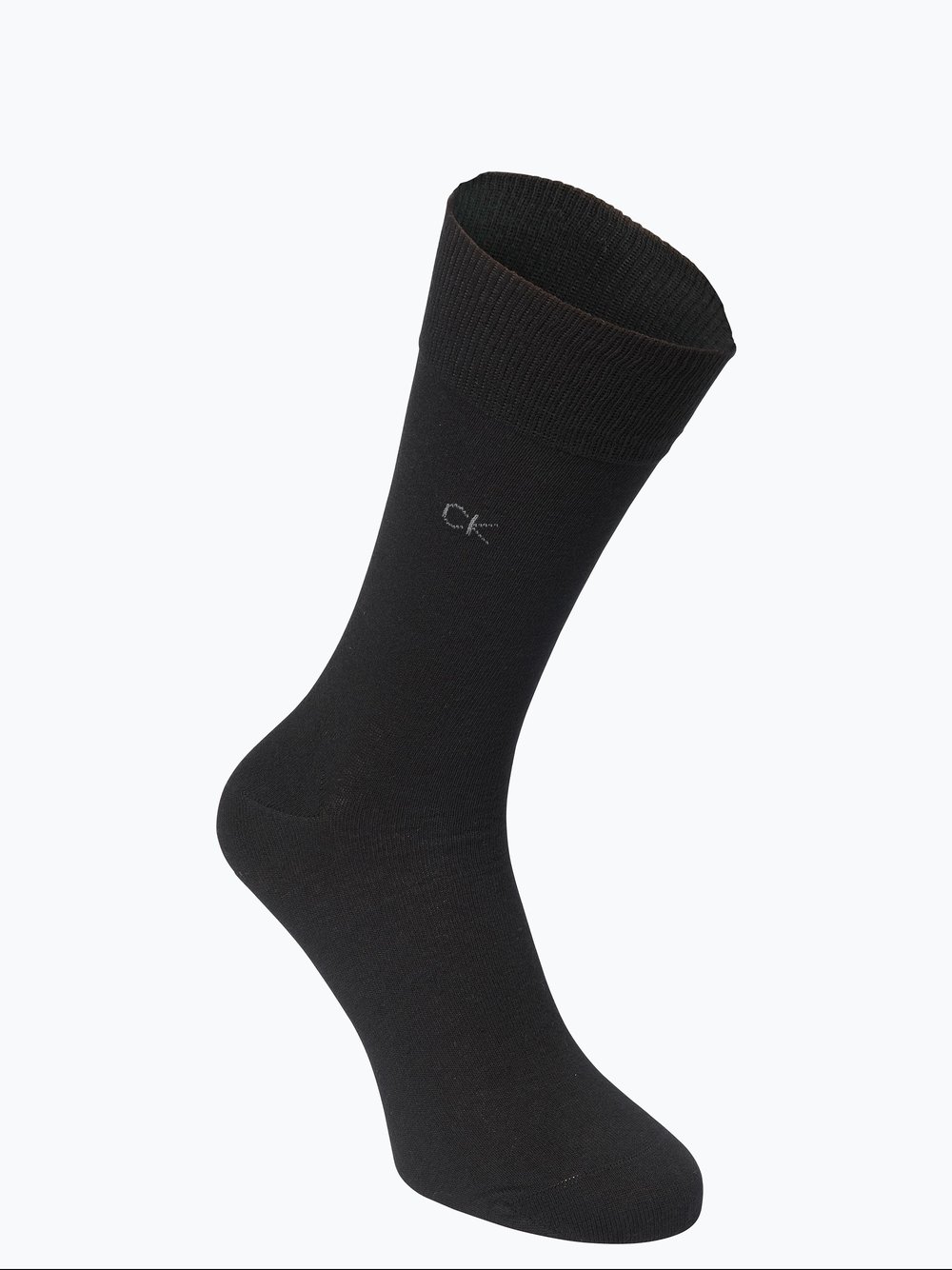 Calvin Klein Skarpety pakowane po 2 szt. Mężczyźni Bawełna czarny jednolity, 43-46