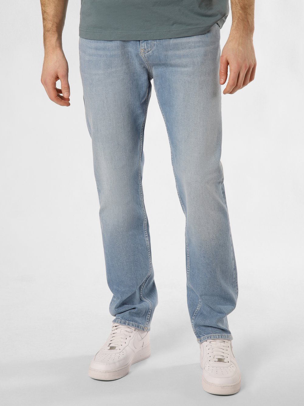 Tommy Jeans Dżinsy Mężczyźni Bawełna niebieski jednolity, 31-30