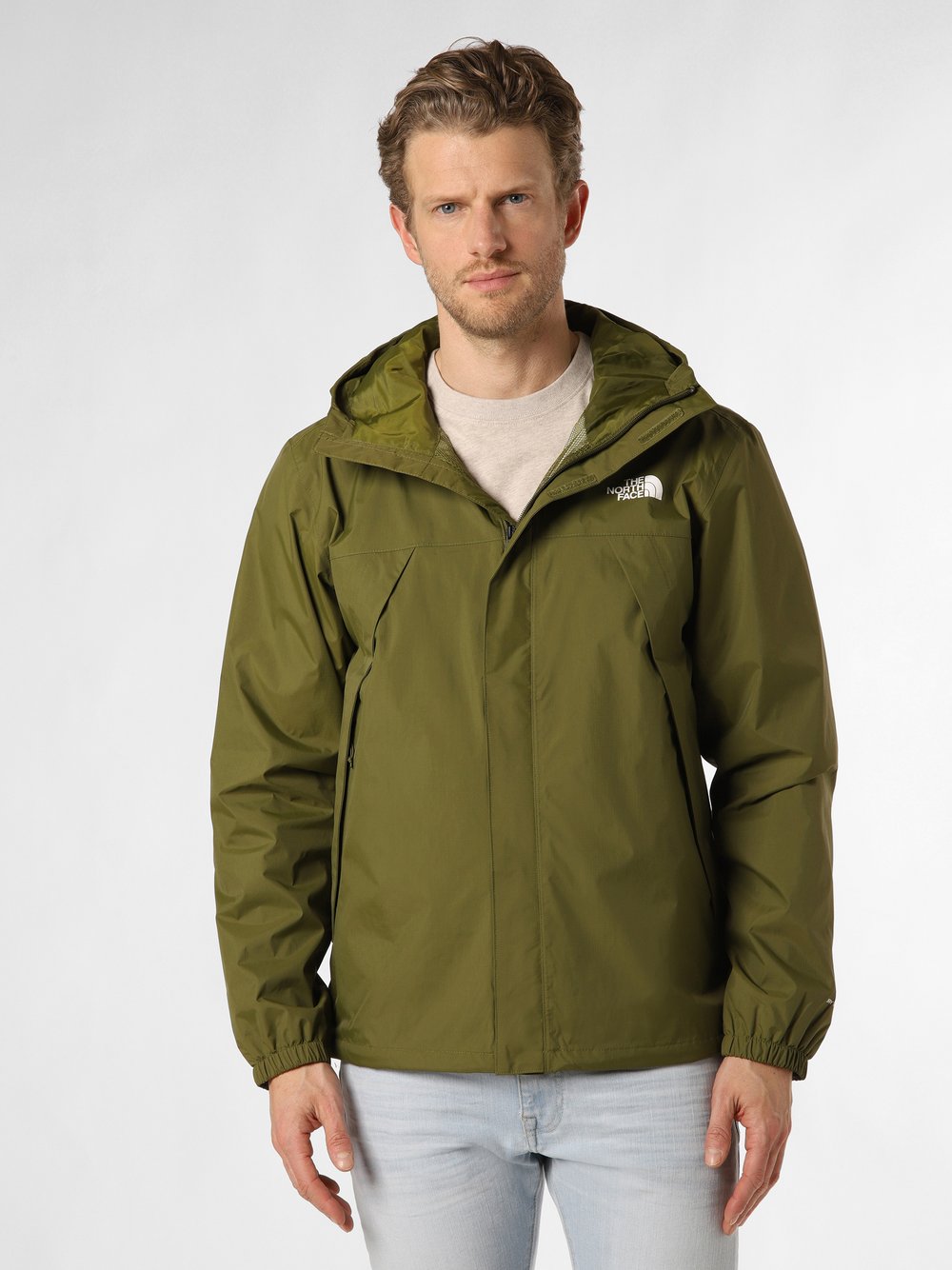 The North Face Kurtka męska Mężczyźni zielony jednolity, S
