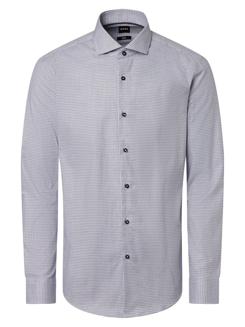 BOSS Koszula męska Mężczyźni Slim Fit Bawełna niebieski|biały|czarny|wielokolorowy wzorzysty, 42