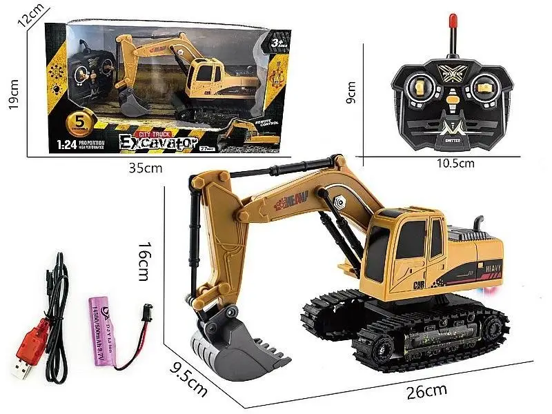 Koparka R/C 5 funkcji - ADAR