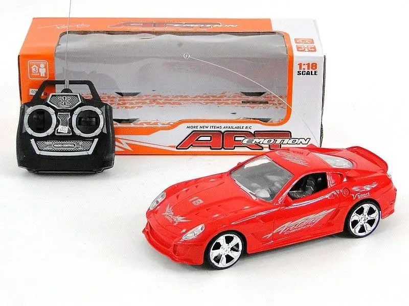 Auto sportowe R/C 4 funkcje 1:18 - ADAR