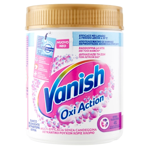 Vanish Oxi Action - odplamiacz w proszku do białego (500 g)
