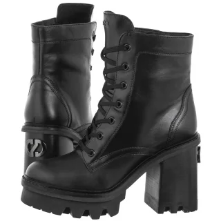 Botki Czarne B9805-E50-000-000-G56 (CI783-a) Carinii