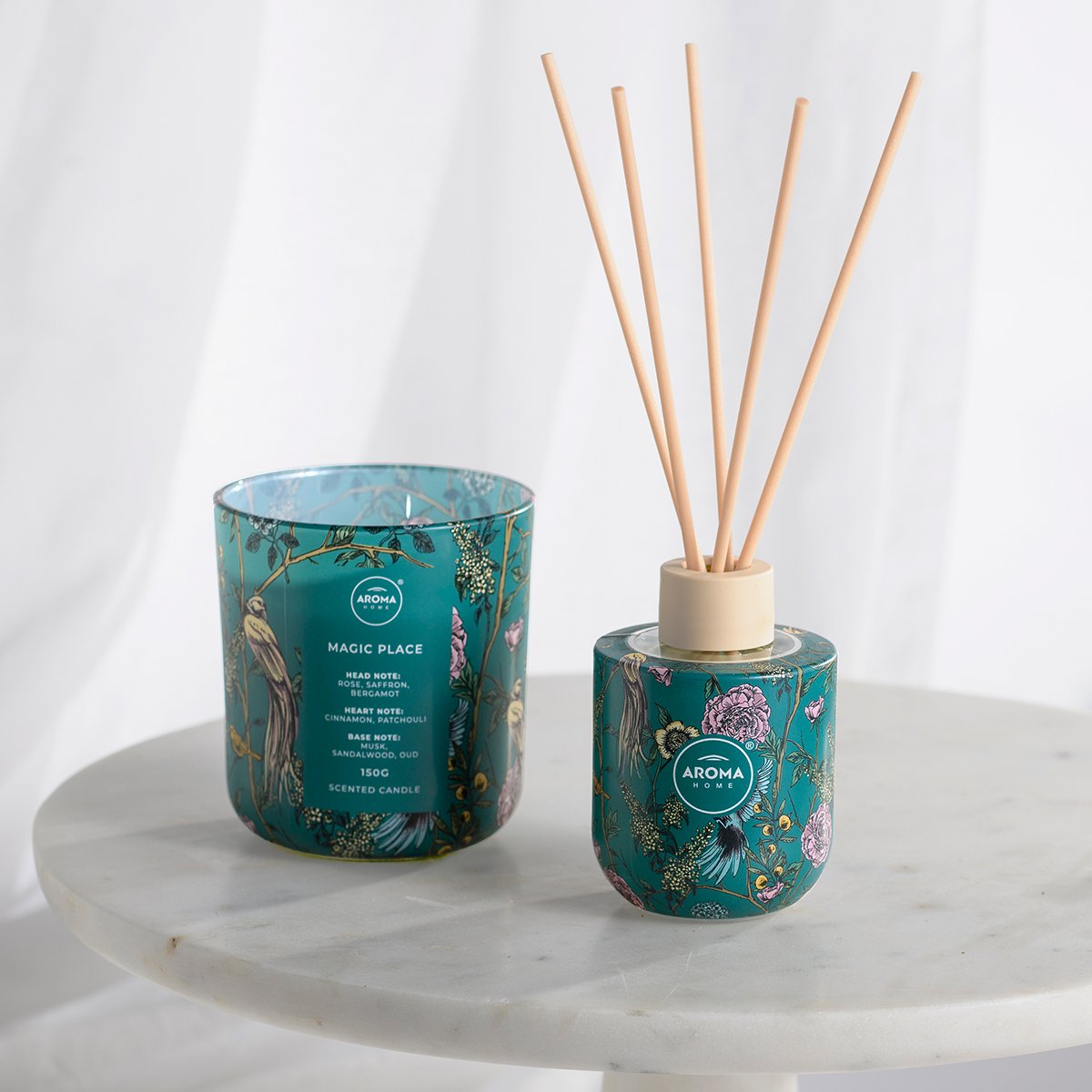 Aroma Home, świeca zapachowa, Magic Place, 150g, 6 sztuk
